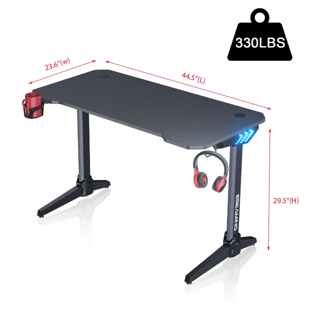 Free Sample Table Folding White L Shaped Portable Internet Cafe Glass Stand Foldable Gaming Top Set Wall Computer Desk for Home