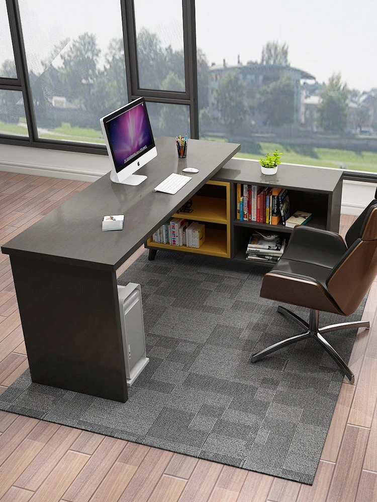 Modern Home Office Living Room Bedroom Furniture Storage Home Office Gaming Table Desk Wooden Computer Desk (UL-22NR61771)