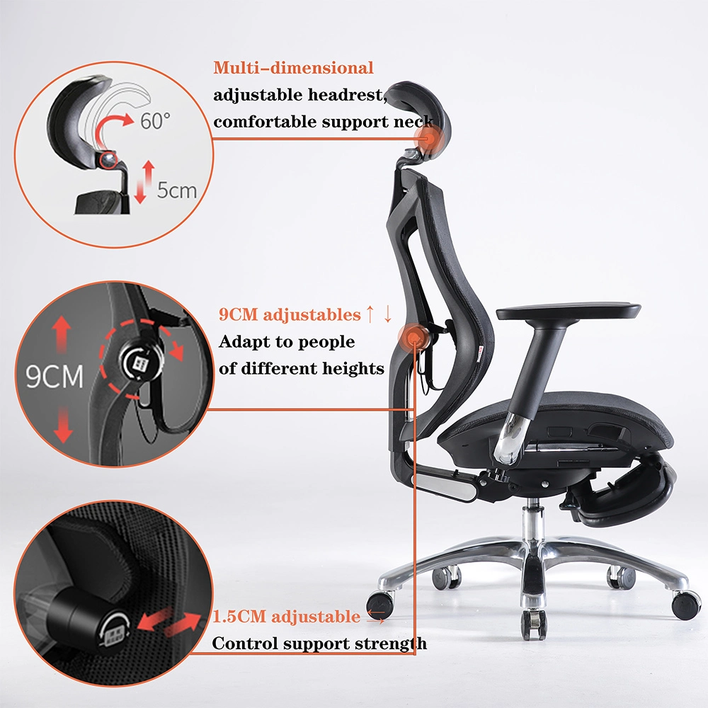 Wholesale Ergonomic Modern Furniture Company Boss Work Mesh Executive Swivel Gaming Computer Office Chairs