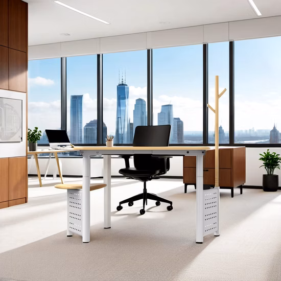 Jiecang Factory Personalizzazione professionale, alte prestazioni, bassa rumorosità, ergonomica, capacità di carico 1250N, stile armatura robot, luci fantastiche, scrivania per giochi e-sport