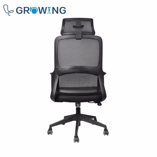 Sedia da ufficio con sedile a sella industriale per computer con doppio schienale in compensato